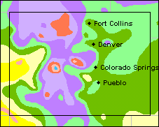 Colorado Hardiness Zone Map Sti: Ersys - Colorado Springs, Co (Usda Plant Hardiness)