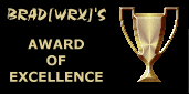 Brad[WRX] Excellence Award